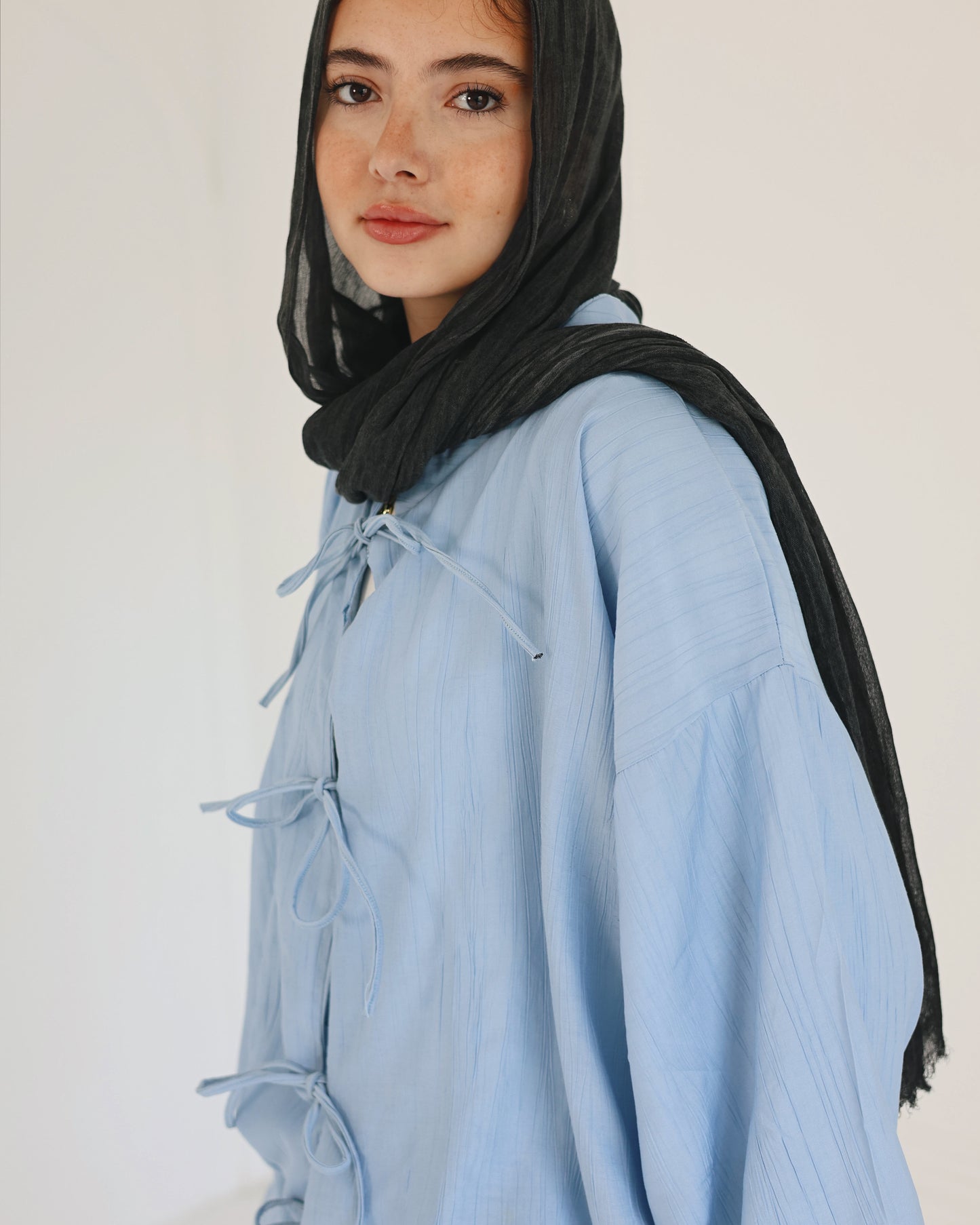 Liyyan Blouse in Sky Blue