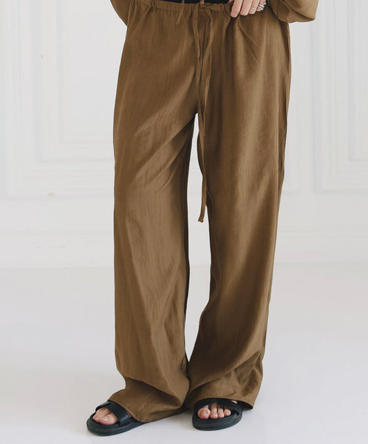 Liyyan Pants in Toffee Brown